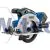 D20 20V Brushless Circular Saw, 1 x 3.0Ah Battery, 1 x Fast Charger