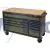 BUNKER® Workbench Roller Tool Cabinet, 10 Drawer, 56