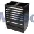 BUNKER® Modular Floor Cabinet, 7 Drawer, 680mm