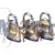 Solid Brass Padlocks with Hardened Steel Shackle, 60mm (Pack of 6)