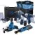 12V Drill, Drive and Cut Interchange Kit, 4 x 1.5Ah Li-ion Batteries, 1 x Fast Charger and 1 x Tool Bag