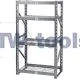 Expert Heavy Duty Steel 4 Shelving Unit, 1040 x 610 x 1830mm