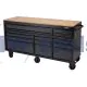 BUNKER® Workbench Roller Tool Cabinet, 15 Drawer, 72