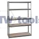 Heavy Duty Steel Shelving Unit, 5 Shelves, L1220 x W610 x H1830mm