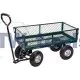 Steel Mesh Garden Trolley Cart