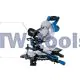 Sliding Compound Mitre Saw with Laser Cutting Guide, 210mm, 1500W